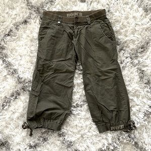 Size 28, olive green joggers